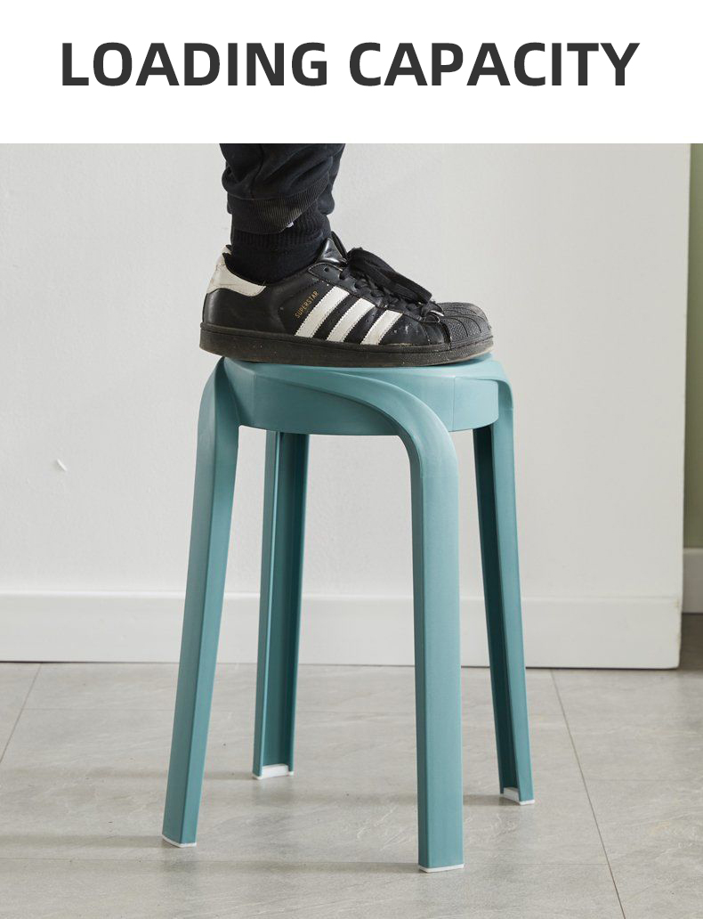 Nordic Steel Stool for voksne mote spisebord stol høy benk (5)